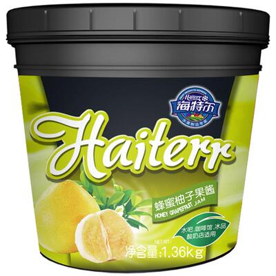 冲泡海特尔蜂蜜柚子茶果酱冲泡