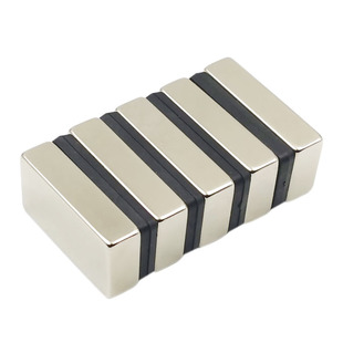 N52超强磁铁钕铁硼强力磁铁吸铁石长方形强磁铁带孔高强度永磁铁