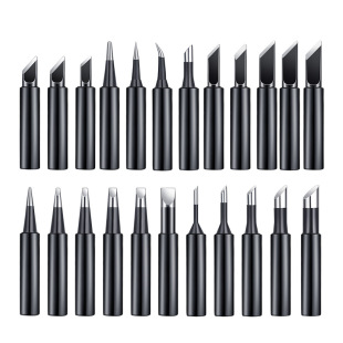 黑金刚936内热式烙铁头恒温焊台通用刀头尖头马蹄 无铅电焊头配件