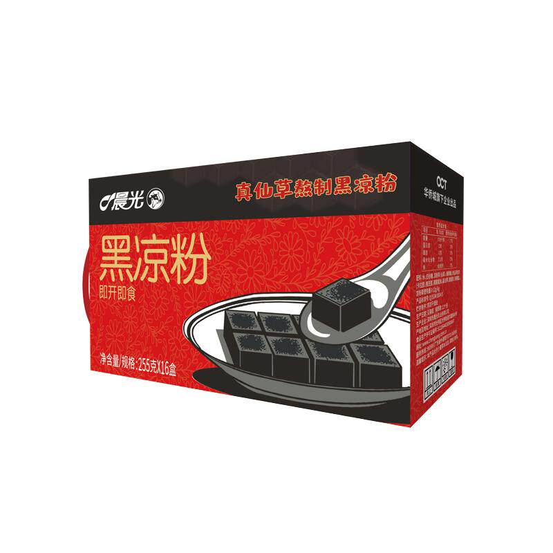 晨光黑凉粉255g*16盒*2箱