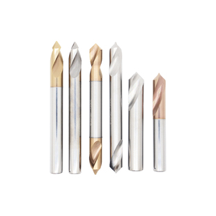 伟立信-58度铝用定心钻加长双头90°铝材倒角刀定位钻打点中心钻