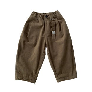 男童纯棉裤子韩版宽松儿童时尚哈伦裤2026新款百搭休闲棉布裤子潮
