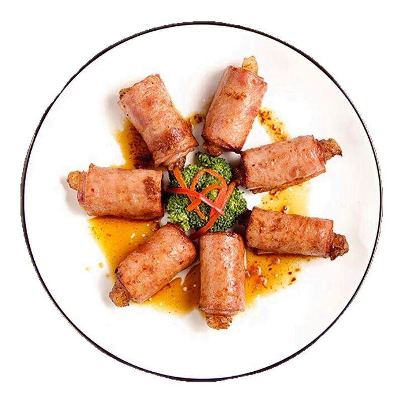 双汇精品生制培根香熏培根肉铁板汉堡早餐家用肉制品三明治食材