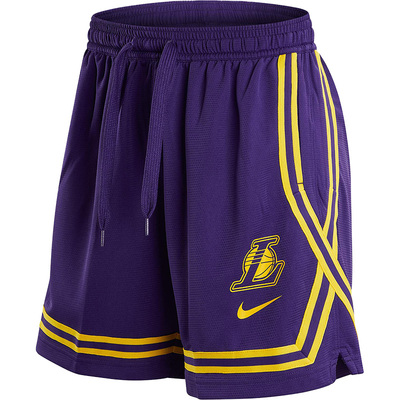 Nike/耐克正品洛杉矶湖人队女子篮球运动透气短裤DR2369-504