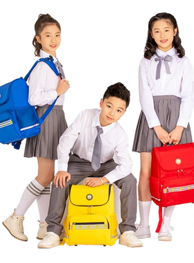 小学生书包麦咭金鹰卡通广告同款