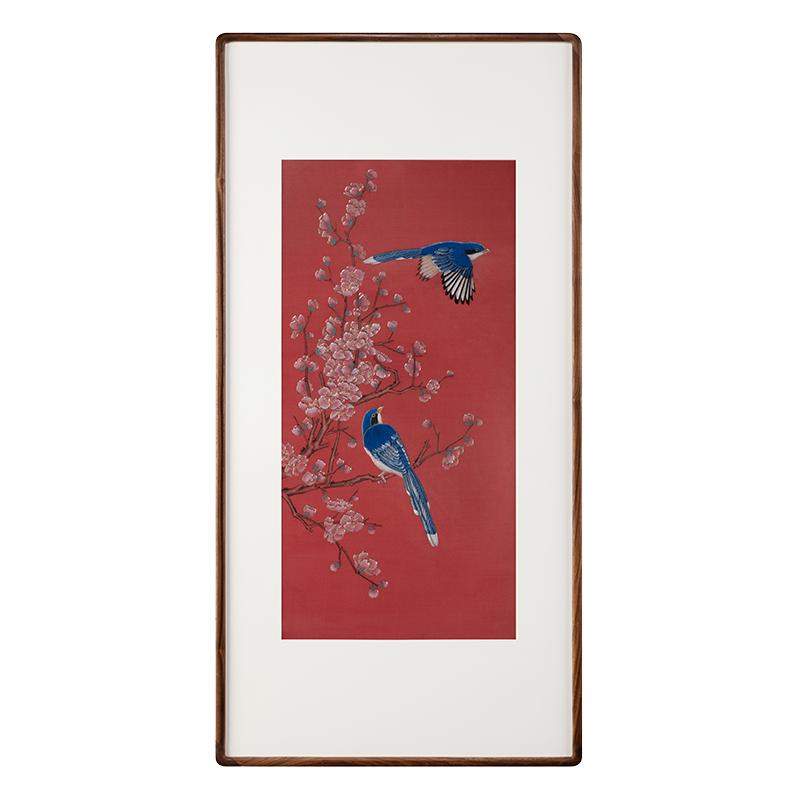 铜师傅铜雕画《喜上枝头》