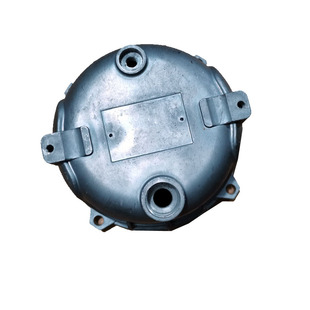 单相潜水泵配件铝上帽6孔铝上盖QDX370w-1.5kw螺丝出线盖铝机壳