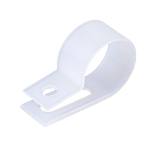 电线固定夹R型线夹配线U型塑料夹子固定理线夹电缆线卡扣固定线扣