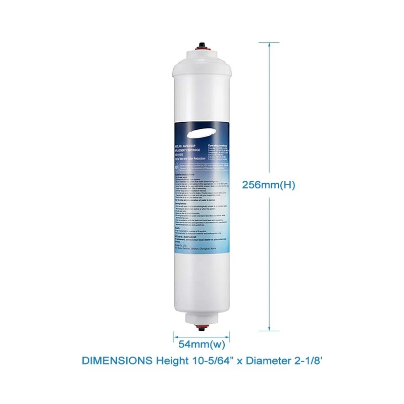 DA29-10105J 冰箱滤水器滤芯净水器滤芯活性炭棒