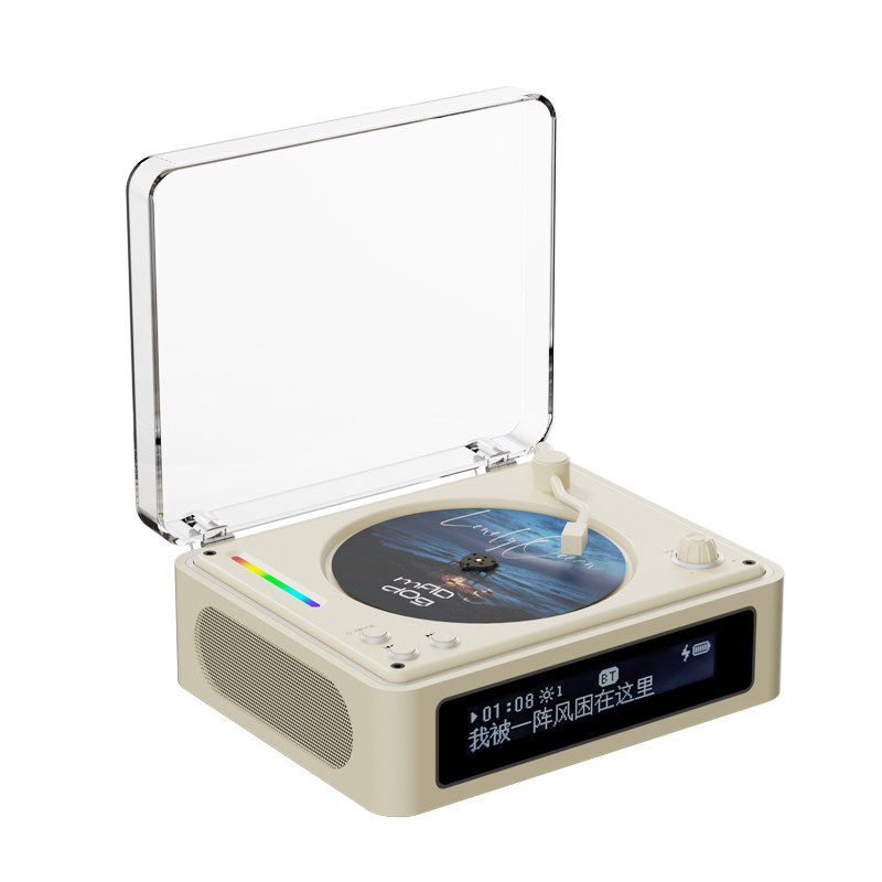 THINKYA A11R复古CD播放机专辑播放器悬浮歌词蓝牙音箱便携音箱
