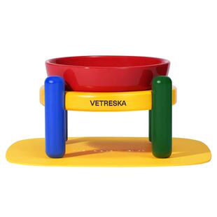 未卡Chroma宠物陶瓷碗垫套装猫碗狗碗喝水保护颈椎猫食盆猫用犬用