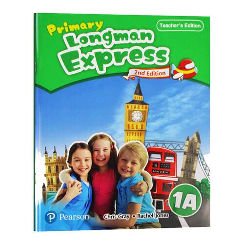 原版进口朗文小学英语Primary Longman Express 教师用书1A-6B 朗文PLE快车英语 香港小学教材用书 一至六年级