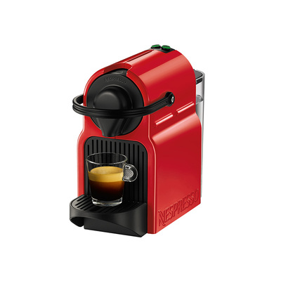 进口雀巢Nespresso奈斯派索Inissia C40胶囊咖啡机意式全自动红色