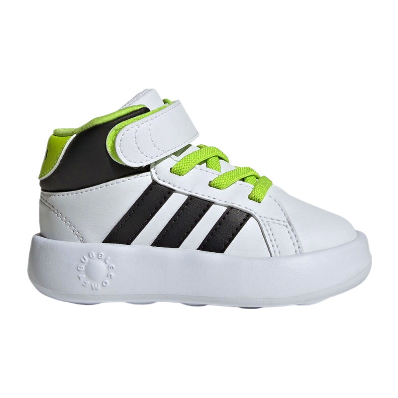 adidas阿迪达斯男婴童GRAND COURT魔术贴运动休闲鞋JQ5680