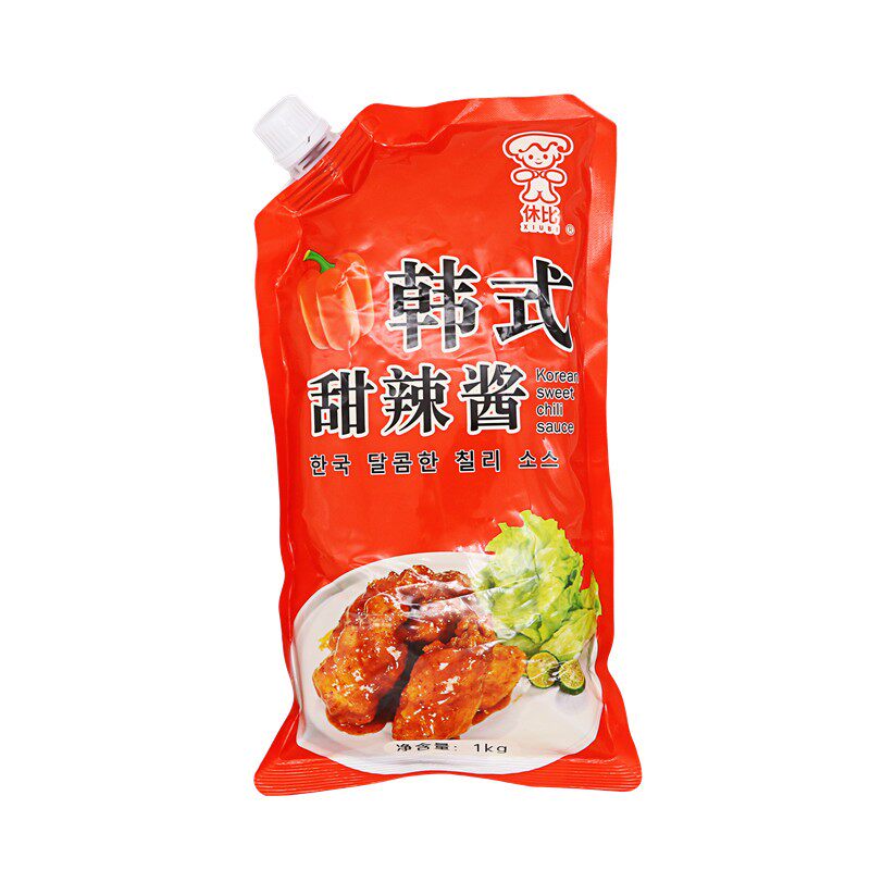 休比韩式甜辣酱1kg手抓饼烤肉酱