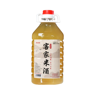 江西正宗原浆糯米酒12度高度纯农家自酿微甜米酒粮食酒5斤客家