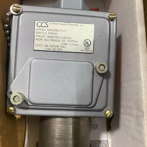 议价CCS压力开关 604GZM2-7011 5000PSIG 345BAR 165A100N3 08171