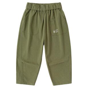 【纯棉】嘟嘟家男童裤子春秋宝宝长裤春款儿童休闲裤春装工装裤潮