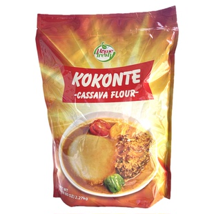 Kokonte, Abetie, face the wall,farine di manioca,cassava
