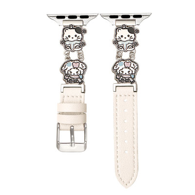 适用小米手环9pro表带蝴蝶结猫猫