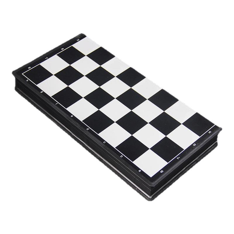 国际象棋带磁性小学生比赛专用磁吸折叠棋盘便携亲子桌游儿童玩具