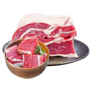 货出六盘 宁夏西吉县谷草饲喂养 六盘山牛 肉精品黄牛牛腩切块