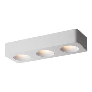 禾品超薄明装三头斗胆灯射灯客厅卧室射灯无主灯防眩护眼三孔筒灯