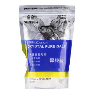 森森鱼缸杀菌盐水族矿物杀菌盐热带鱼黄粉盐鱼缸消毒盐海盐矿物盐