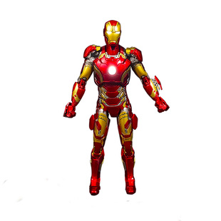 正版comicave 钢铁侠MK432合金属手办漫威复仇者联盟发光可动现货