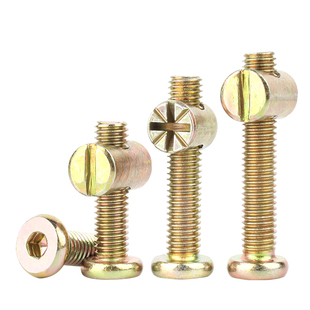 M6M8家具螺丝螺母套装婴儿童床螺钉书橱柜内六角螺丝锤子螺母大全