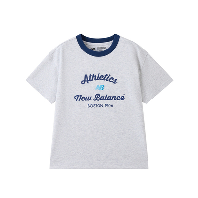 【凉感】New Balance nb童装男女童26年夏撞色短袖T恤ND7EG21073