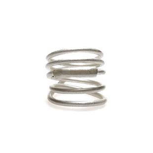 VIXTORM Coil 990足银戒指 原创设计师 纯手工制作简约 多圈指环