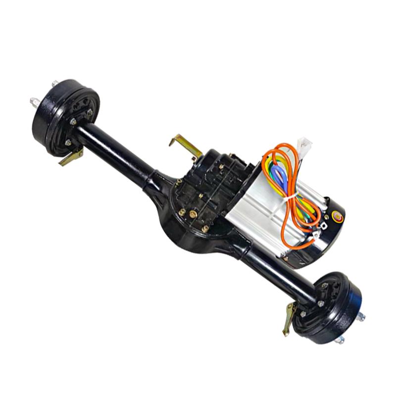 电动三轮车后桥总成鼓刹加粗一体牙包工程车全套改装配件高速电机