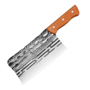 龙泉砍骨刀商用高锰钢大砍刀高硬度重型斩骨切骨头专用刀剁骨神器