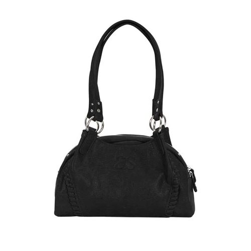 韩国小众ason流浪包同款皮面腋下包大容量单肩百搭手提机车包女