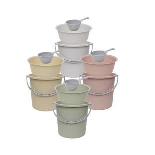 加厚塑料水桶手提大小号家用宿舍洗衣洗澡圆形脸盆多功能储装水桶