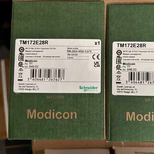 议价TM172E28R施耐德暖通空调控制可程式设计控制器扩展模块28点