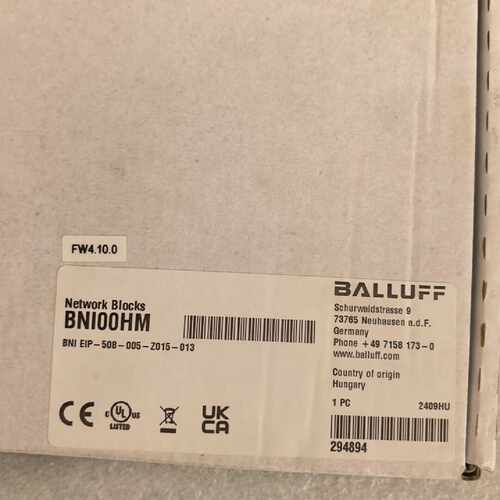 溢价-BALLUFF巴鲁夫 B00HM EIP-508