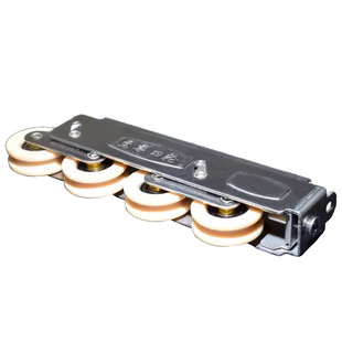 新款2086移门四轮不锈钢超顺滑静音轴承滚轮长条重型推拉门窗滑轮