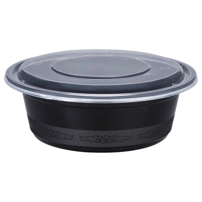 美式圆形外卖小龙虾大盘打包盒