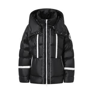 D.MARTINA QUEEN奥感N系列冬季短款鹅绒服女户外运动可拆卸