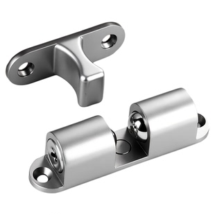 衣柜门卡扣碰珠门关不紧神器房门自动扣固定器门扣免打孔可调门碰