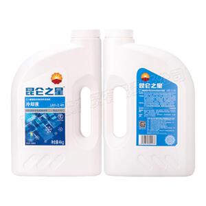 昆仑之星红色纯有机酸OAT冷却液绿色乙二醇型长效通用汽车防冻液