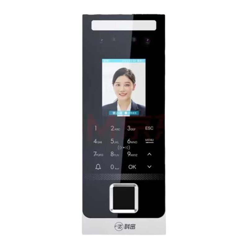 科密mf620c人脸指纹识别考勤机