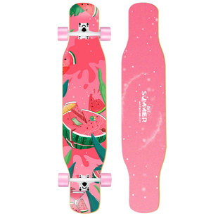 长板滑板女生初学者成人儿童dancing全能舞板刷街四轮专业滑板车