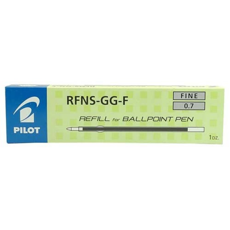 日本PILOT百乐进口按动圆珠笔0.7mm中油笔BPGP-10R办公学生用红蓝