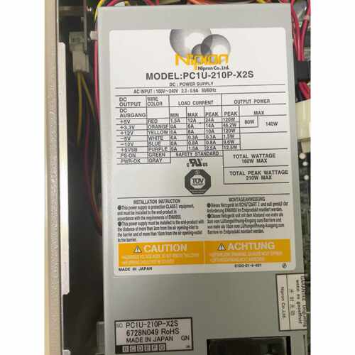 询价-pron工控机电源PC1U-210P-X2S成色如图功能