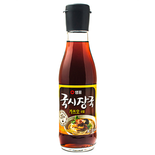 韩国膳府鲣鱼味鳀鱼海带味面条汤料荞麦味乌冬面鱼饼汤火锅汤底