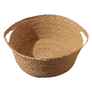 猫窝藤编四季通用新式蒲草抓板窝小猫保暖睡觉床宠物沙发猫咪用品