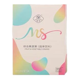 森米和浠果蔬粥代餐奶昔千漾岁畅酵素套餐官方梦笙开袋即食花本夕